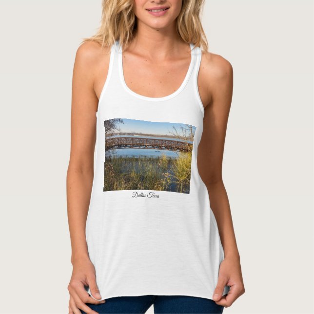 White Rock Park Bridge Tank Top (Front)