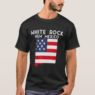 White Rock USA State America Travel New Mexican Ne T-Shirt