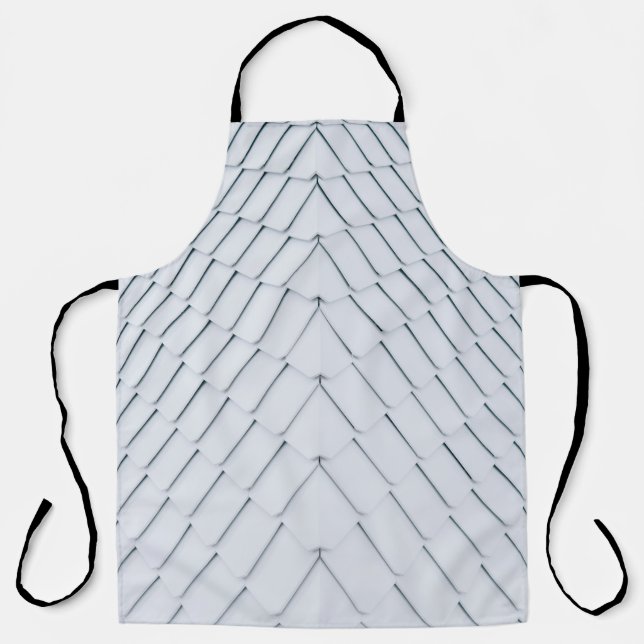White roof tiles apron (Front)