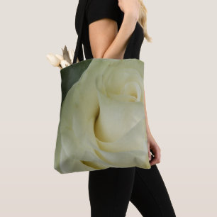 White Rose All Over Print Bag