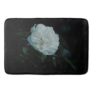 White Rose Bath Mat