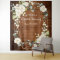 White Rose Bridal Shower Chic Photo Booth Backdrop