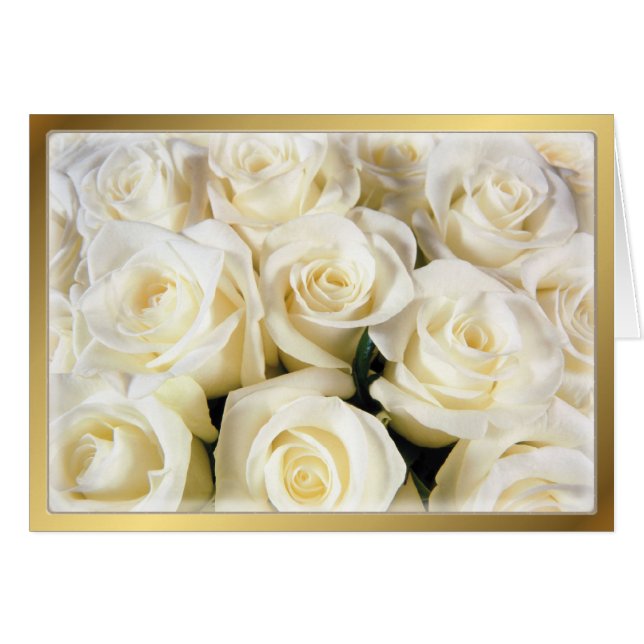 White Rose Elegance (Front Horizontal)