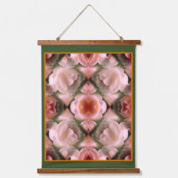 White Rose Floral Abstract Art Tinted