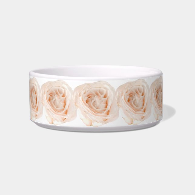 White Rose Flower Bowl (Front)