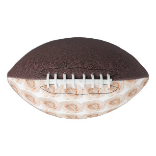 White Rose Flower Football