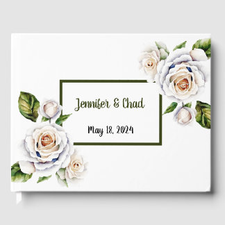 White Rose Guest Book