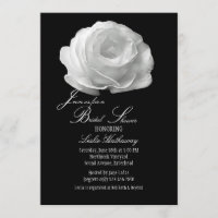 White Rose Invitation
