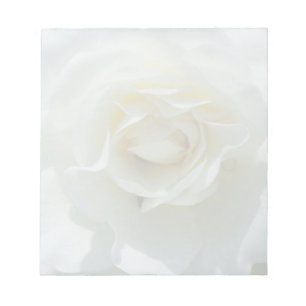 White Rose Notepad