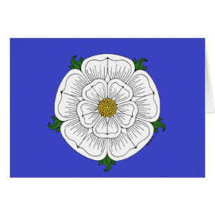 White Rose of York Card