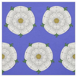 White Rose of York Fabric