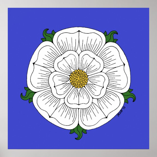 White Rose of York Poster (Front)