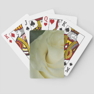 White Rose Playing Cards