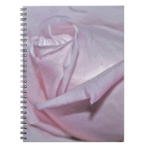 White Rose Spiral Notebook