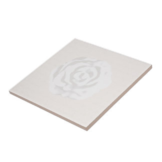 White Rose Tile