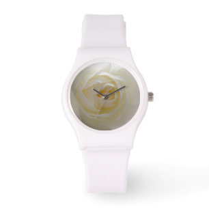White Rose Watch Romantic Rose Wrist Watches