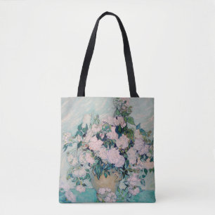 White Roses-1890-Vincent van Gogh Tote Bag