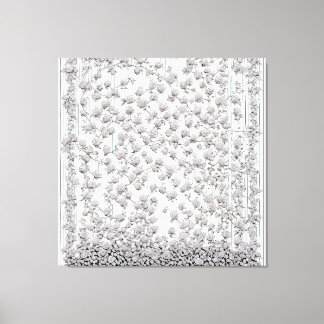 White Roses A Canvas Print