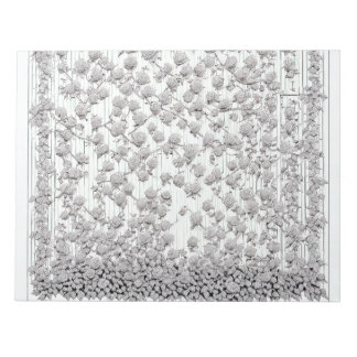 White Roses A Notepad
