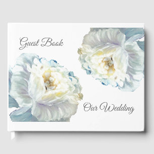 White Roses Guest Book
