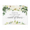 White Roses Maid of Honour Proposal Card