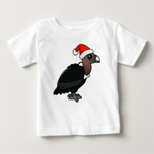 White-rumped Vulture Santa Baby T-Shirt