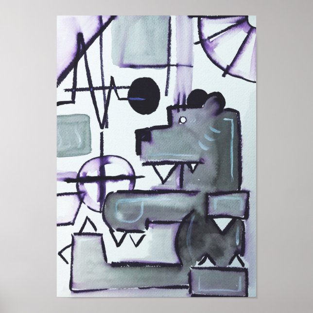 White Run Poster (Front)