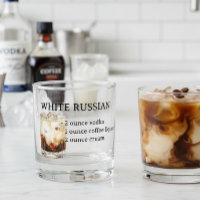 White Russian Vodka Recipe Cocktail