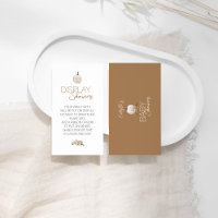 White Rustic Boho Pumpkin Baby Display Shower