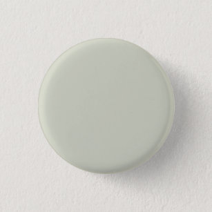 White Sage Solid Color 3 Cm Round Badge