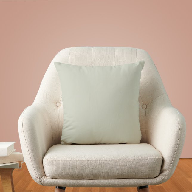 White Sage Solid Colour Cushion (Creator Uploaded)