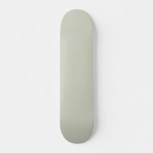 White Sage Solid Colour Skateboard