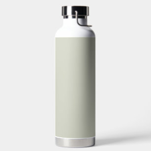 White Sage Solid Colour Water Bottle