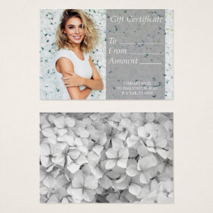 White Salon Gift Certificate