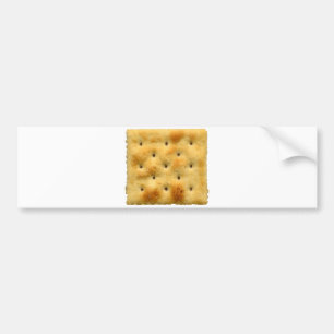 White Saltine Soda Crackers Bumper Sticker