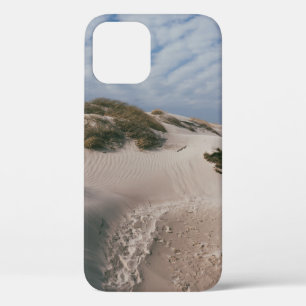 WHITE SAND AND GREEN GRASS FIELD iPhone 12 CASE