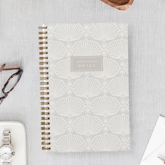 White Sand Beige | Deco Fans Personalised Notebook