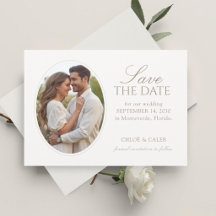 White & Sand | Flat Photo Wedding Save 