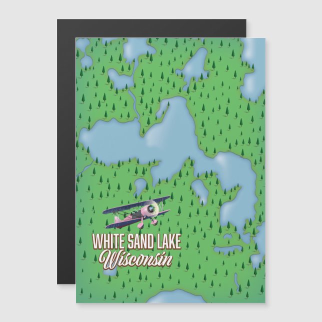 White sand lake Wisconsin (Front/Back)