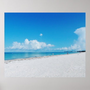 White Sands Beach Poster