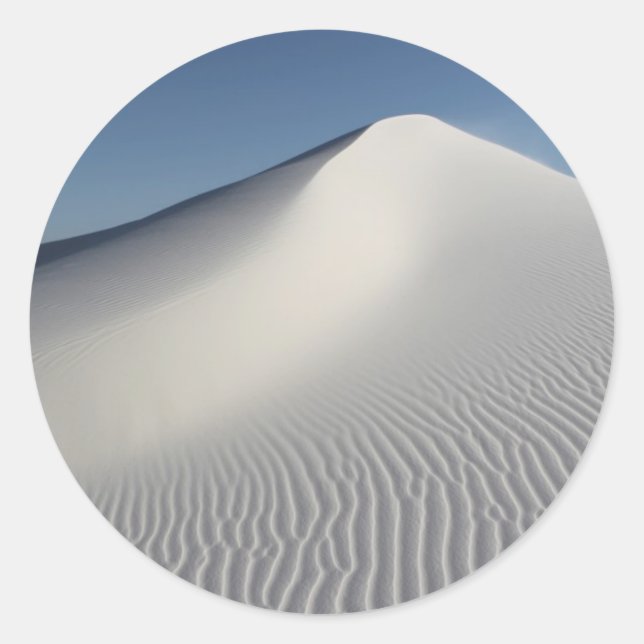 White Sands Classic Round Sticker (Front)