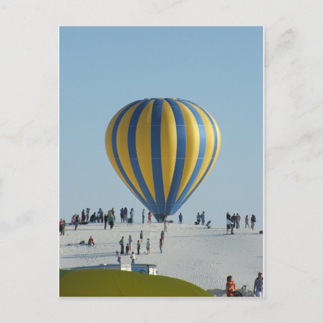 White sands Hot Air Balloon festival Postcard (Front)