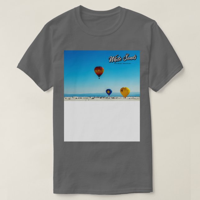 White Sands Hot Air Balloon Invitational  4 T-Shirt (Design Front)