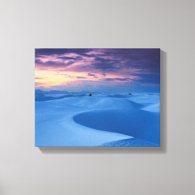 White Sands National Monument 2 Canvas Print (Front)