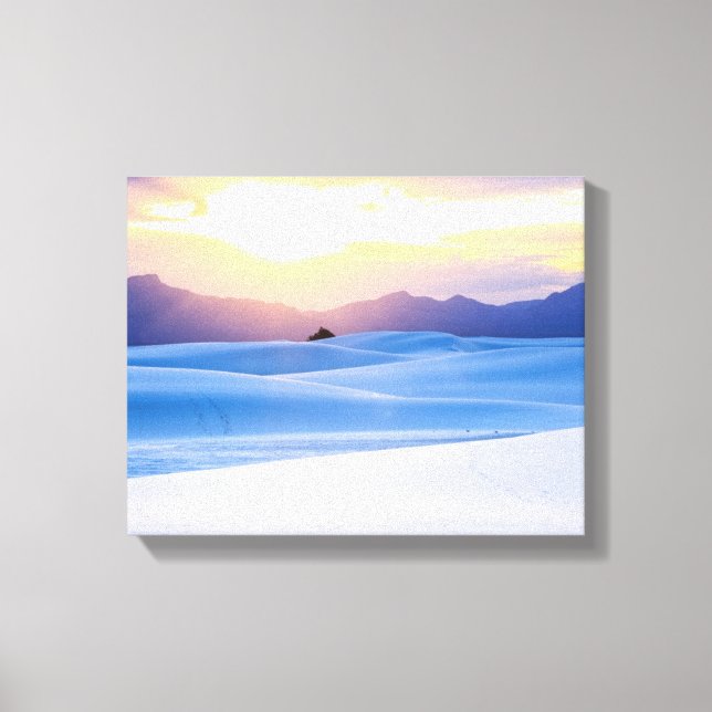 White Sands National Monument 3 Canvas Print (Front)