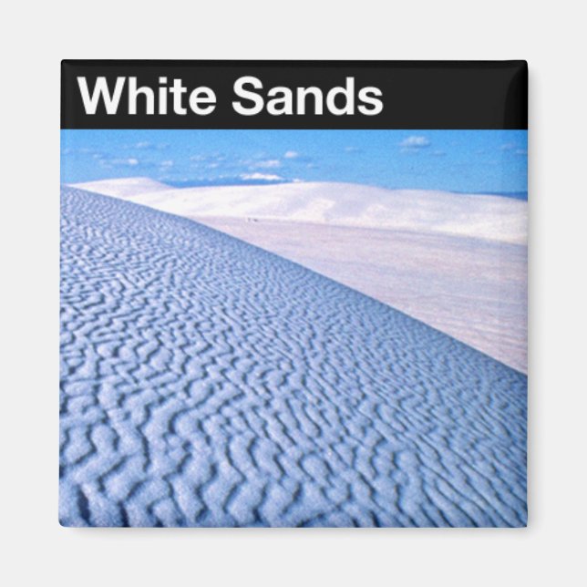 White Sands National Monument Magnet (Front)