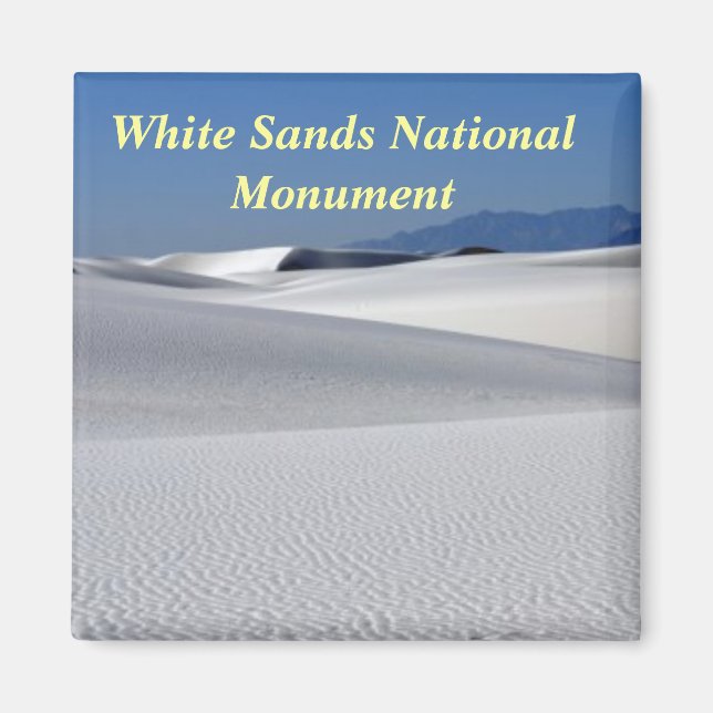 White Sands National Monument magnet (Front)