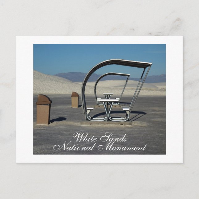 White Sands National Monument Postcard (Front)