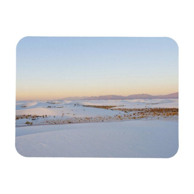 White Sands National Monument, Transverse Dunes Magnet (Horizontal)