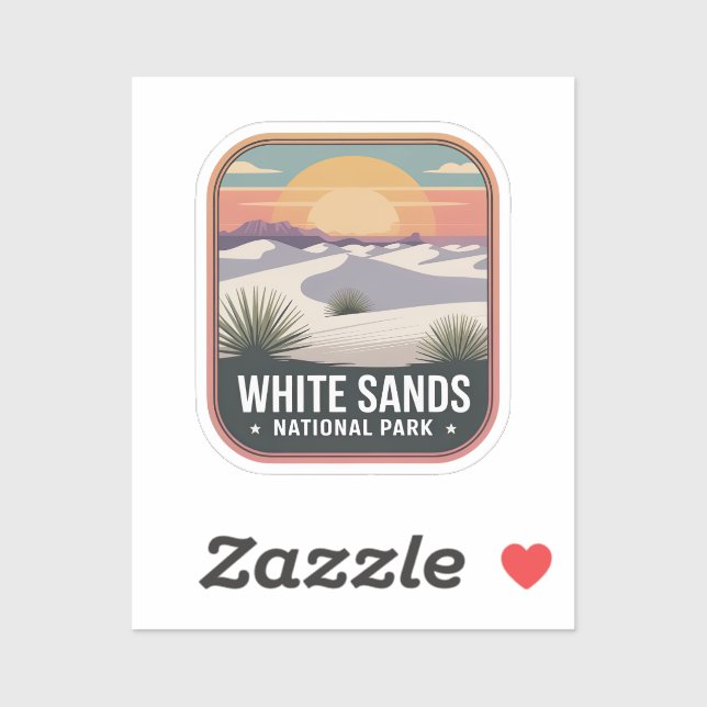 White Sands National Park Desert Badge (Sheet)